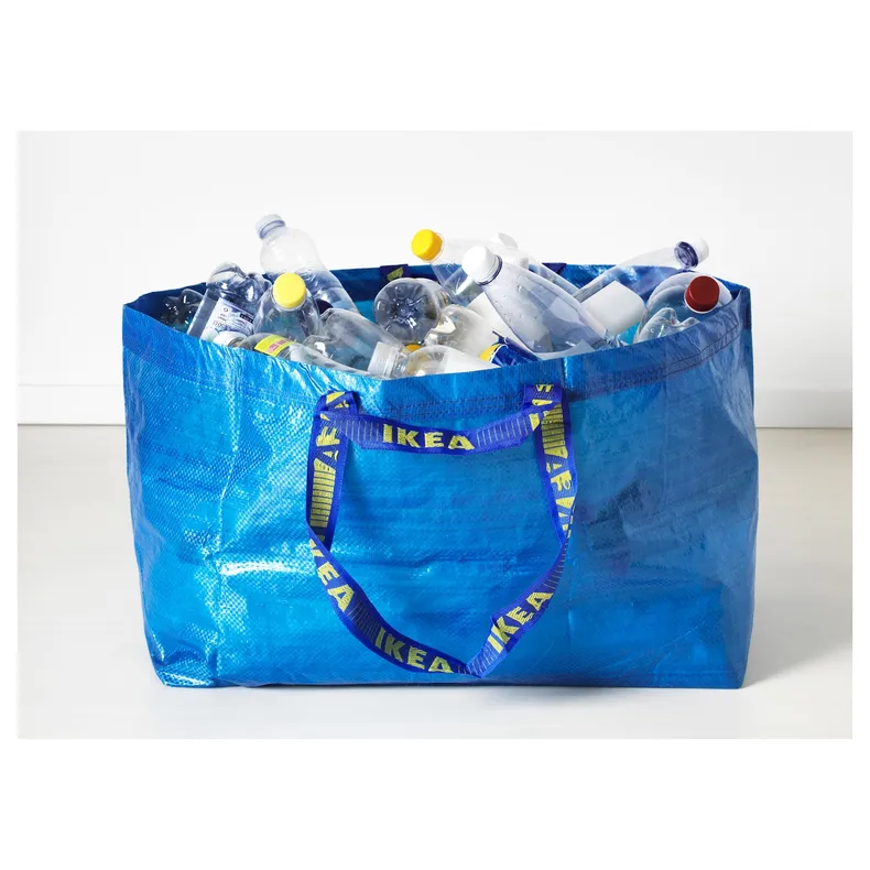 IKEA FRAKTA ФРАКТА, господарська сумка, велика, синій, 55x37x35 см/71 л 172.283.40 фото №4