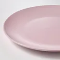 IKEA FÄRGKLAR ФЭРГКЛАР, тарелка, Матовый светло-розовый, 26 см 304.781.80 фото thumb №2