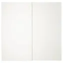 IKEA HASVIK ХАСВИК, пара раздвижных дверей, белый, 200x201 см 705.215.39 фото thumb №1