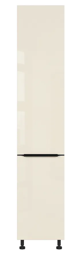 BRW Кухонный шкаф Sole L6 высотой 40 см левый магнолия жемчуг, альпийский белый/жемчуг магнолии FM_D_40/207_L/L-BAL/MAPE фото