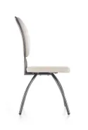 Кухонний стілець HALMAR K298 світло-сірий/графіт фото thumb №4