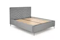 Узголів'я ліжка HALMAR MODULO W3 160 см сірого кольору. Моноліт 85 фото thumb №2