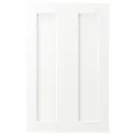 IKEA ENKÖPING ЕНКЕПІНГ, 2 дверцят для кутової підлог шафи, імітація білого дерева, 25x80 см 705.057.75 фото thumb №1