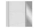 BRW Раздвижной шкаф Eleven 181 см с зеркалом белый, белый SZF2D-BI/TX фото thumb №5