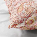 IKEA RODGERSIA РОДГЕРСИЯ, наволочка, Розовый/белый, 50x60 см 105.796.46 фото thumb №2