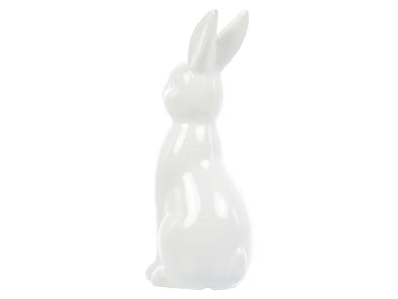 BRW декоративна фігурка Кролик 12,5 см білий 092547 фото №2