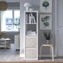 IKEA DRÖNA, ящик, бежево-бирюзовый узор, 33x38x33 см 305.889.61 фото thumb №4