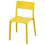 IKEA JANINGE ЯНІНГЕ, стілець, жовтий 602.460.80 фото