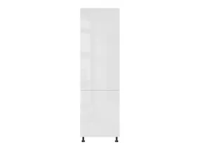 BRW Кухонный шкаф для встроенного холодильника Top Line 60 см правый белый глянец, альпийский белый/глянцевый белый TV_DL_60/207_P/P-BAL/BIP фото