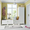 IKEA PLATSA ПЛАТСА, гардероб 4-дверный, белый / фонен белый, 240x57x191 см 694.370.80 фото thumb №2