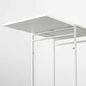 IKEA MUDDUS МОДДУС, стол с откидной полой, белый, 48 / 92x60 см 101.600.74 фото thumb №3