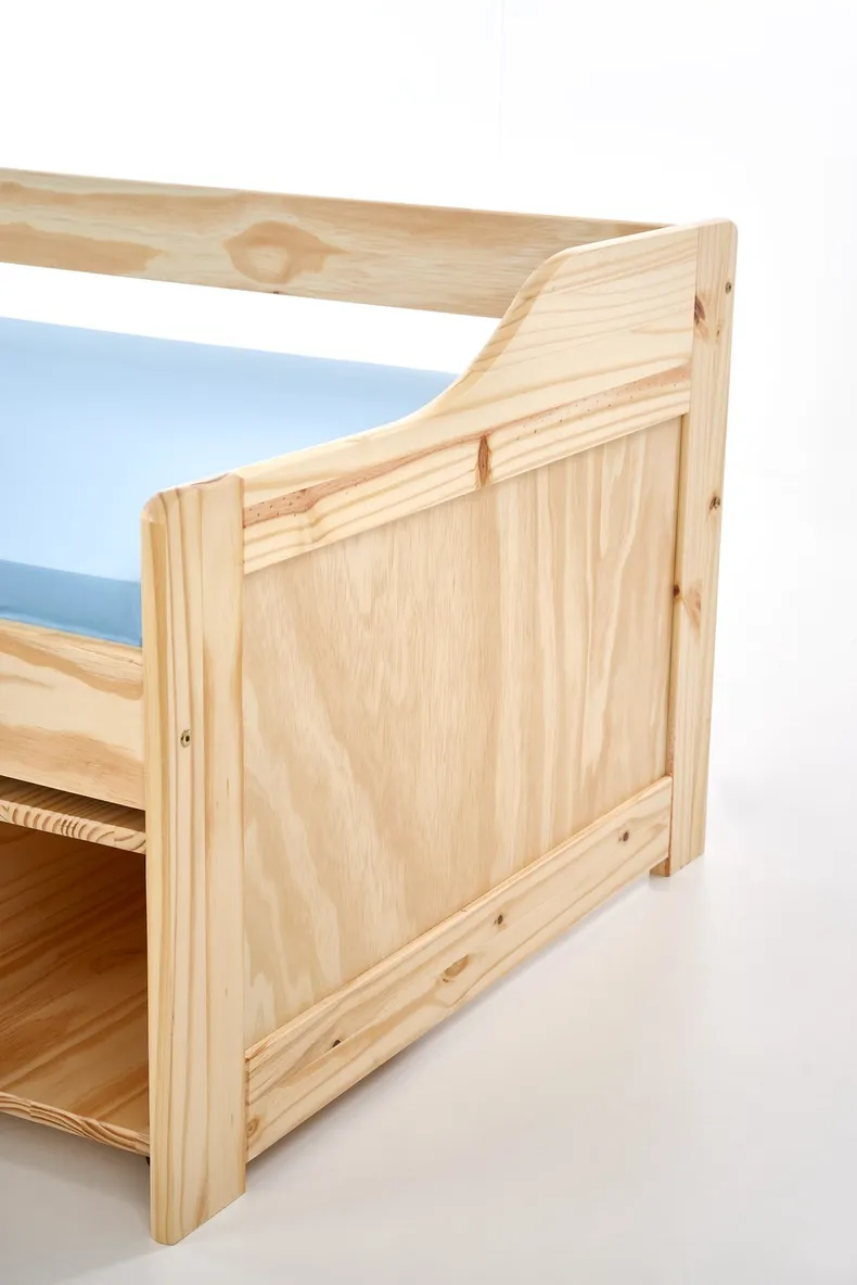 Односпальне ліжко HALMAR MAXIMA 2 90x200 см з масиву сосни фото №3