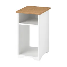 IKEA SKRUVBY СКРУВБЮ, журнальний столик, білий, 40x32 см 805.320.09 фото
