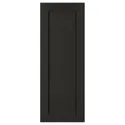 IKEA LERHYTTAN ЛЕРХЮТТАН, дверцята, чорна морилка, 30x80 см 204.188.51 фото thumb №1