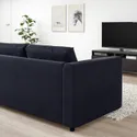 IKEA VIMLE ВІМЛЕ, 2-місний диван, САКСЕМАРА чорно-синій 693.990.16 фото thumb №3