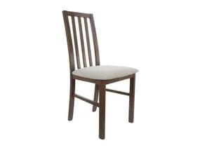 Стілець дерев'яний з оксамитовим сидінням BRW Ramen, бук, коричневий / бежевий TXK_RAMEN-TX156-1-MATANA_17_BEIGE фото