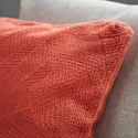 IKEA JÄTTEGRAN ЄТТЕГРАН, чохол на подушку, червоно-помаранчевий, 50x50 см 205.722.63 фото thumb №4