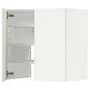 IKEA METOD МЕТОД, настінн шаф д / витяжки з полиц / дверц, білий / ВАЛЛЬСТЕНА білий, 60x60 см 695.073.27 фото