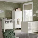 IKEA SUNDVIK СУНДВІК, набір дитячих меблів, 3шт, білий, 60x120 см 195.053.59 фото thumb №2