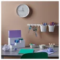 IKEA TROMMA ТРОММА, настінний годинник, білий, 25 см 305.570.78 фото thumb №6