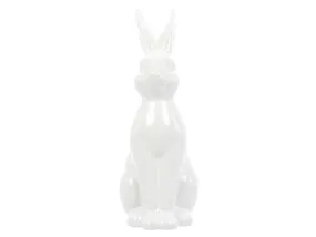 BRW Декоративная фигурка Кролик 18,5 см белый 092546 фото
