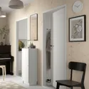 IKEA BILLY БІЛЛІ / OXBERG ОКСБЕРГ, книжкова шафа з дверцятами, білий, 40x30x106 см 692.873.92 фото thumb №3