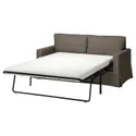 IKEA HYLTARP ХЮЛЬТАРП, чохол для 2-місного дивана-ліжка, ГРАНСЕЛЬ сіро-коричневий 405.474.42 фото thumb №2