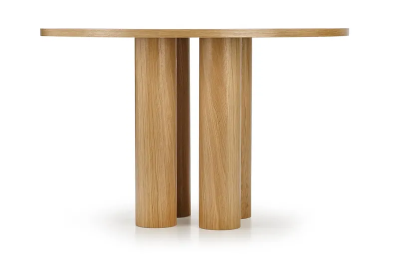 Круглий стіл HALMAR ELEFANTE 120x120 см дуб натуральний фото №13