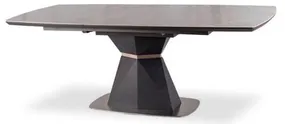 Керамический Стол SIGNAL CORTEZ, серый, 90x160 фото