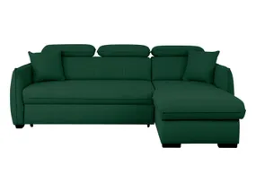 BRW Двусторонний угловой диван Lopez со спальной функцией и ящиком для хранения зеленого цвета, Бочка 39 NA-LOPEZ-URC-G1_BBA5D0 фото