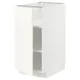 IKEA METOD МЕТОД, напольный шкаф с полками, белый / Вальстена белый, 40x60 см 995.071.23 фото