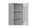 Кухонный шкаф BRW Top Line 40 см правый с витриной серый глянец, серый гранола/серый глянец TV_G_40/72_PV-SZG/SP фото thumb №3