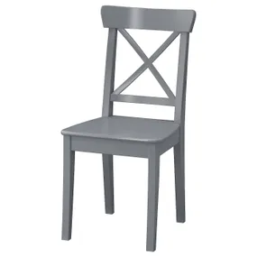IKEA INGOLF ИНГОЛЬФ, стул, серый 204.281.00 фото