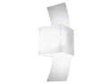 BRW Скляний настінний світильник Lima білий 067615 фото thumb №2