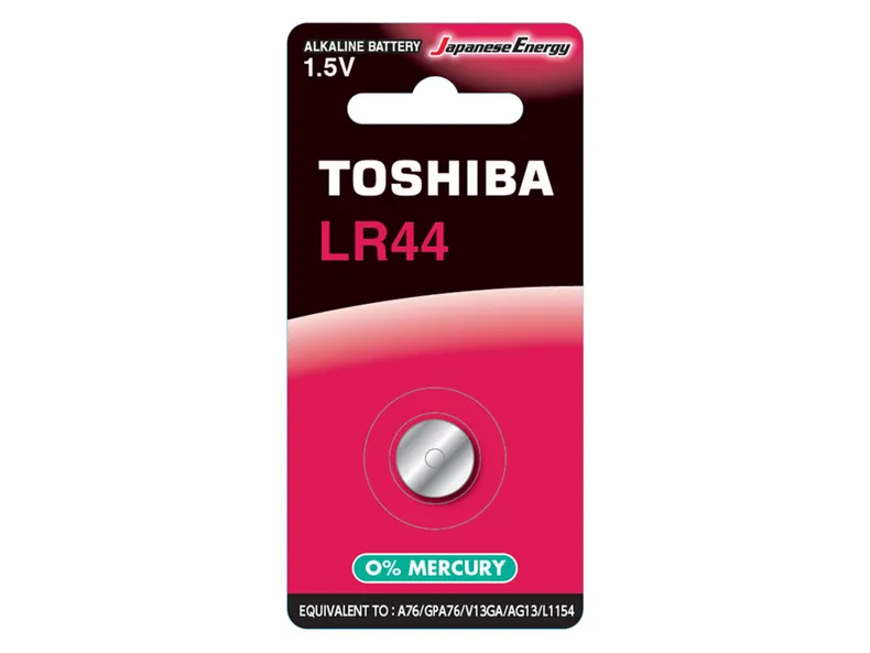 BRW Лужна батарейка 1.5V LR44 Toshiba 079751 фото №1