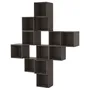 IKEA EKET ЭКЕТ, комбинация настенных шкафов, тёмно-серый, 175x35x210 см 791.891.50 фото