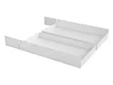 BRW Holten, шухляда для ліжка 120 і 140, білий/глянцево-білий SZU/120-BI/BIP фото thumb №4