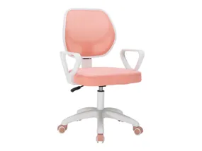BRW Поворотне крісло Fabi рожеве OBR-FABI-MESH-ROZOWY фото