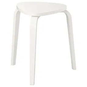 IKEA KYRRE КЮРРЕ, табурет, білий 004.915.31 фото