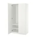 IKEA PAX ПАКС / FORSAND ФОРСАНД, гардероб, белый / белый, 100x60x201 см 495.006.52 фото thumb №1