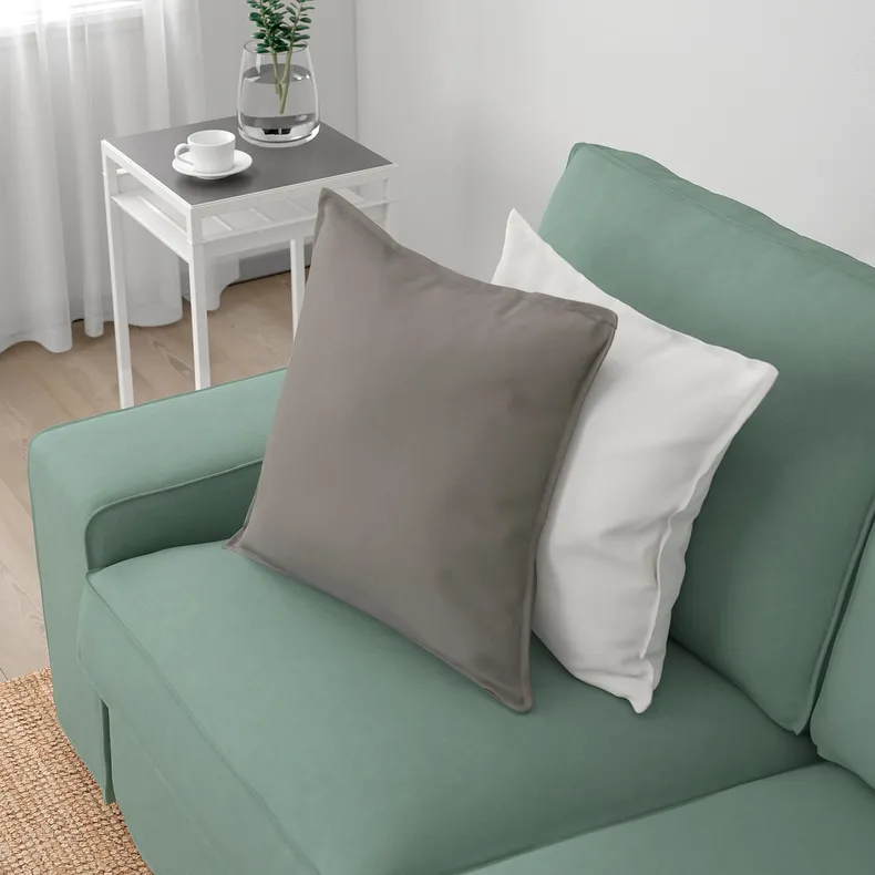 IKEA KIVIK КИВИК, 5-местный угловой диван, Талмира светло-зеленая 994.847.20 фото №2