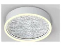 BRW Стельовий світлодіодний металевий світильник Бордо сріблястий 091079 фото thumb №2