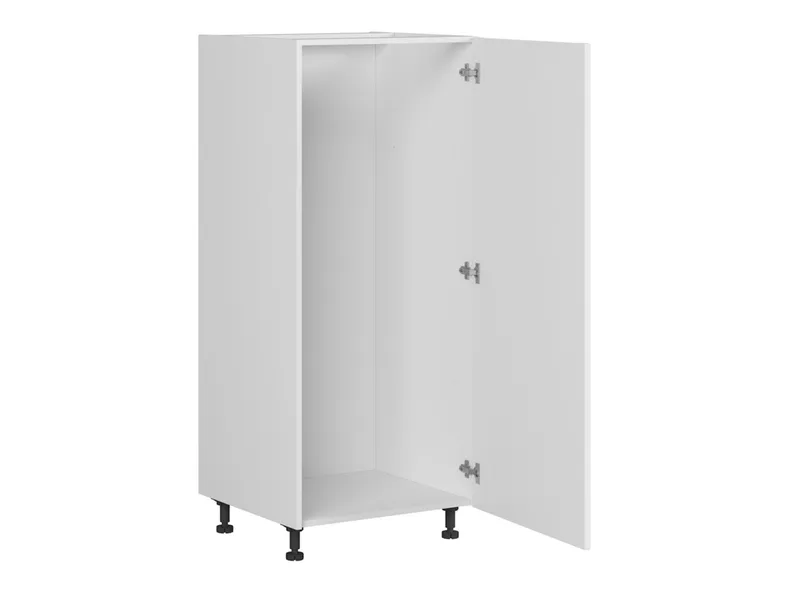 BRW Кухонный шкаф для встроенного холодильника Iris 60 см правый белый суперматовый, альпийский белый/ белый суперматовый FB_DL_60/143_P-BAL/BISM фото №3