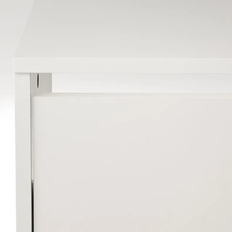 IKEA BISSA БІССА, шафа для взуття з 3 відділеннями, білий, 49x28x135 см 105.302.59 фото №3