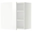 IKEA METOD МЕТОД, навесной шкаф с полками, белый / Рингхульт белый, 60x60 см 594.547.58 фото thumb №1