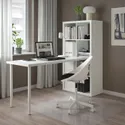 IKEA KALLAX КАЛЛАКС / LAGKAPTEN ЛАГКАПТЕН, стол, комбинация, белый, 77x179x147 см 094.816.84 фото thumb №2