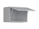 BRW Верхний кухонный шкаф Verdi 50 см наклонный ясень серый матовый, греноловый серый/светло-серый матовый FL_GO_50/36_O-SZG/JSZM фото thumb №3