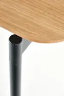 Кухонний стіл HALMAR SMART 170-250x100 см дуб натуральний/чорний фото thumb №13