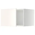 IKEA METOD МЕТОД, верхний шкаф д / холодильн / морозильн, белый / белый, 60x40 см 394.632.97 фото thumb №1