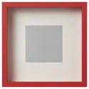 IKEA SANNAHED САННАХЕД, рамка, червоний, 25x25 см 005.689.07 фото thumb №1
